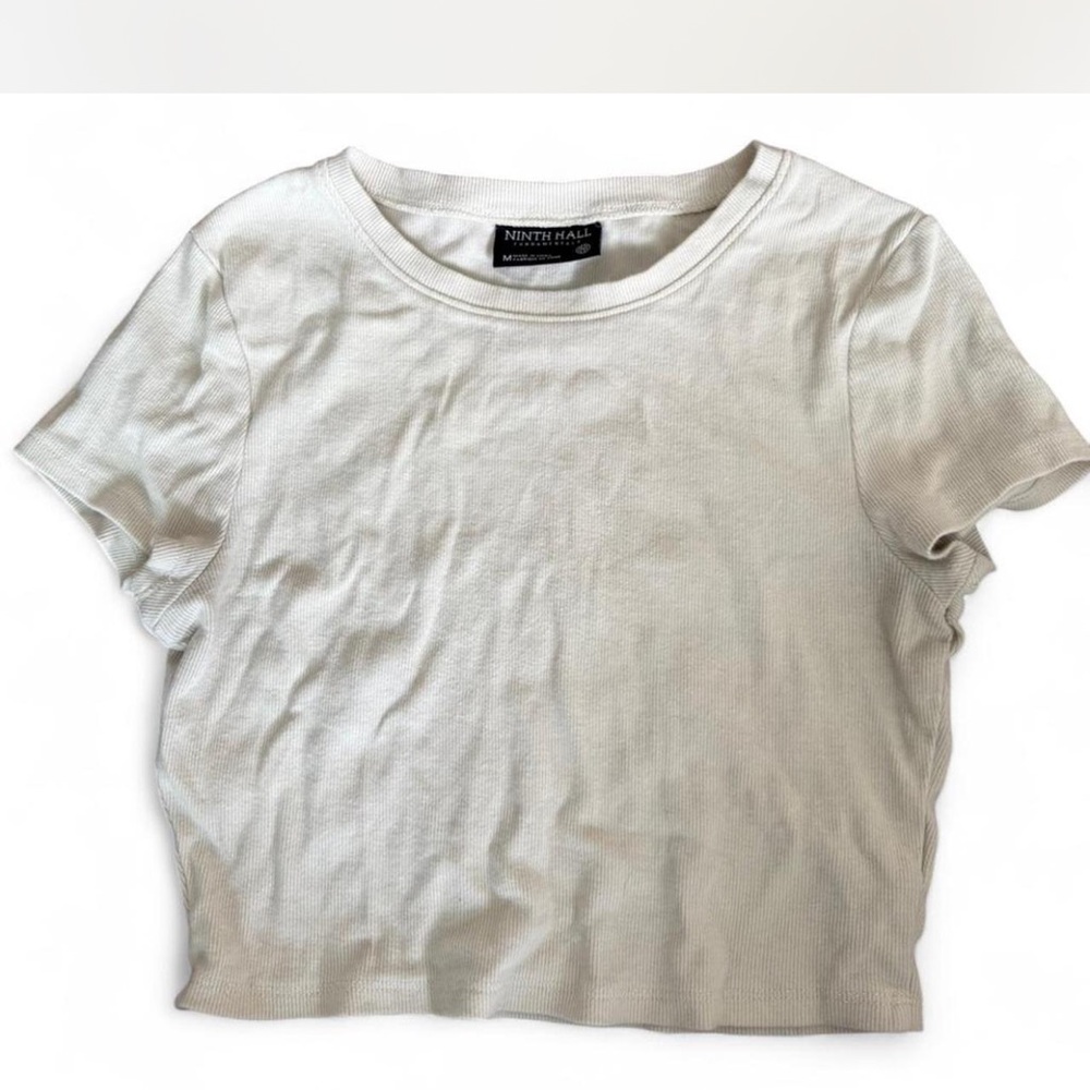 Tilly's Cream Crop Top